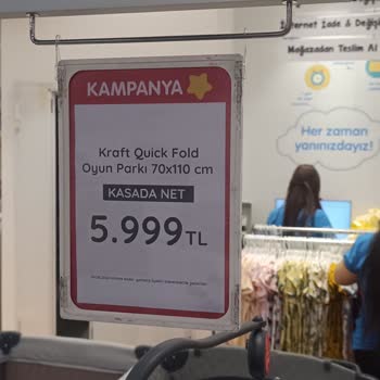 Ebebek Mağazasında Raf İndirimi Kasada Uygulanmadı