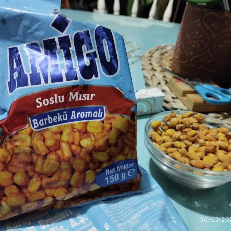 Barbekü Aromalı Mısır Ürününün Tozlu Ve Rahatsız Edici Tadından Şikayet