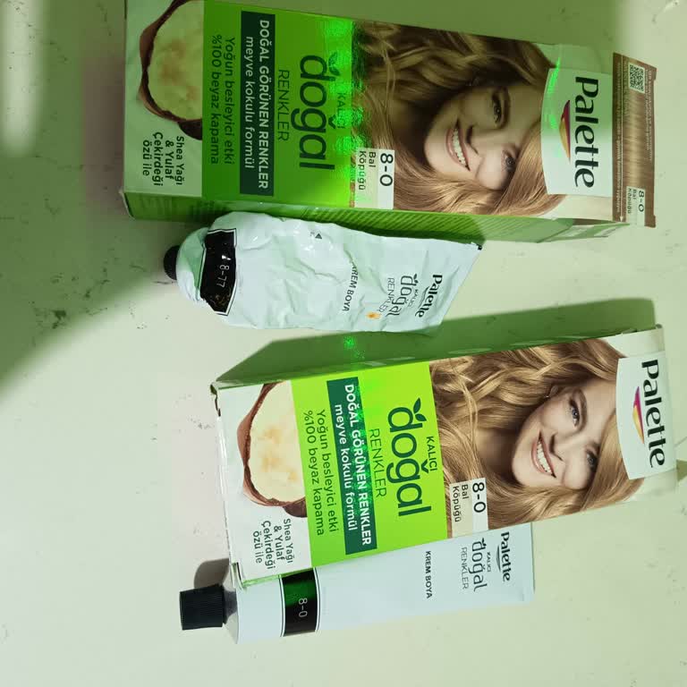 Palette 8.0 Saç Boyasında 8.77 Numara Hatası: Kullanılamaz Ürün