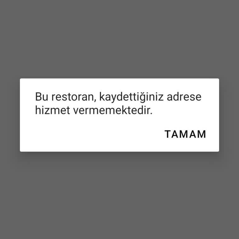Aynı Adrese Teslimatın Aniden Engellenmesi Ve Açıklama Talebi