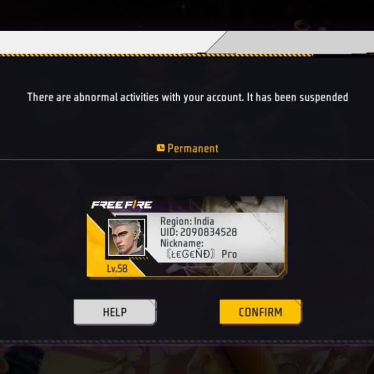 Free Fire Account Suspended by Mistake – Please Remove Ban