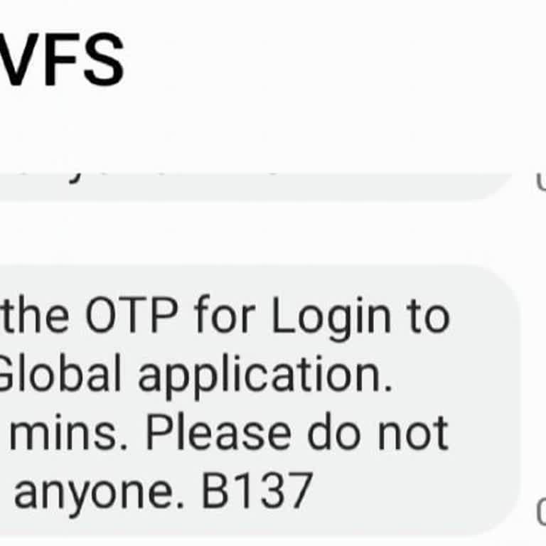 VFS Global'dan İzinsiz OTP Mesajları Ve Kişisel Veri İhlali Şikayeti