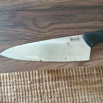 Tefal Şef Bıçağının Kısa Sürede Paslanması Ve İade Talebi
