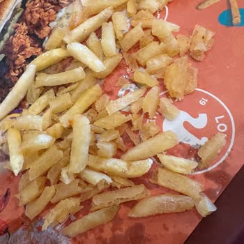 Vialand Popeyes Şubesinde Boş İçli Patates Kızartması Kalitesiz