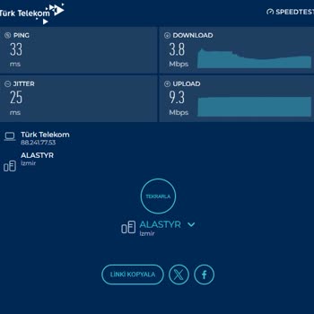 Türk Telekom’da 200 Mbps Taahhütlü İnternet Hızı 10 Mbps’e Düşmüş, Faturada Tam Ücret Alınıyor