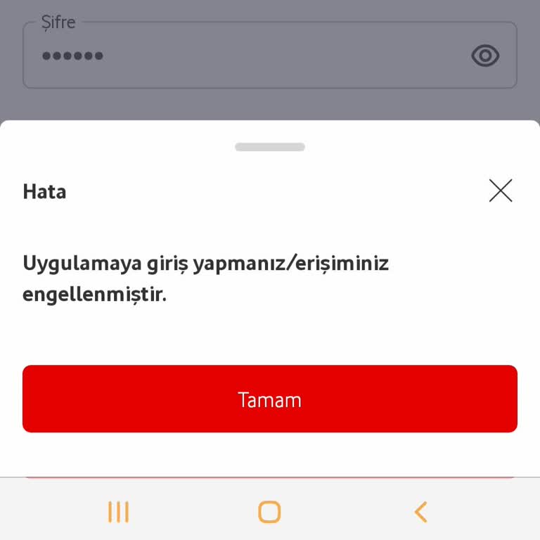 Vodafone Pay Giriş Engeli 1 Yıldır Çözülmedi, Fatura Ödeyemiyorum