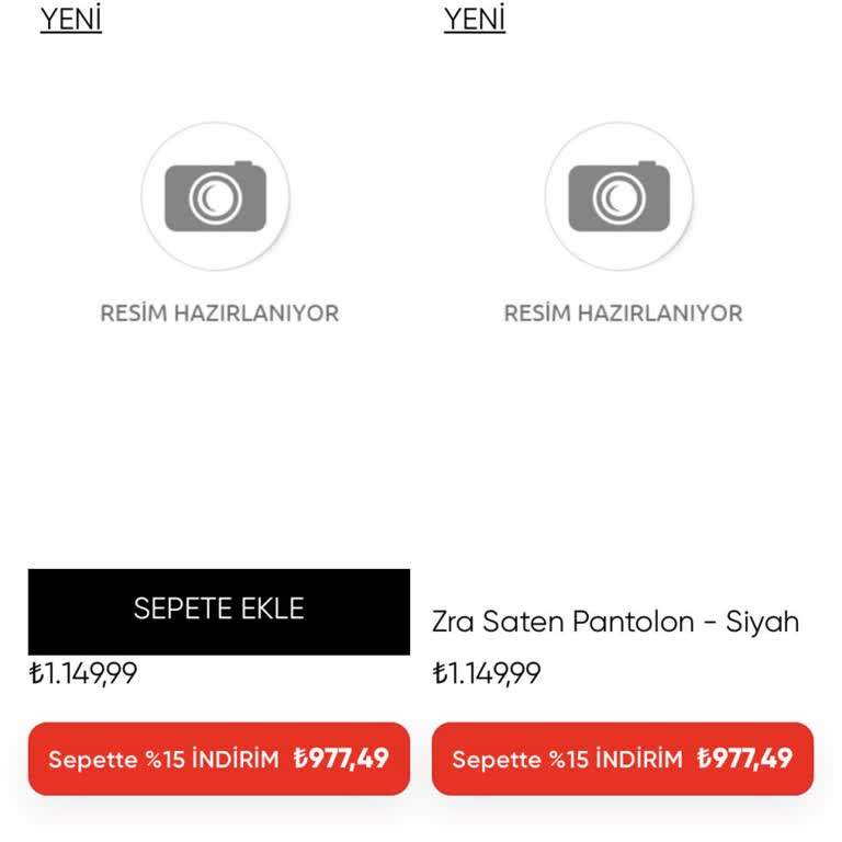 Merve Özen Siparişimde Yer Alan İki Takım Kesinlikle Gönderilmedi