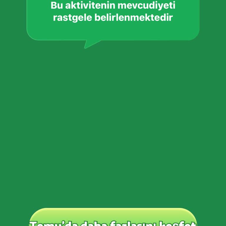 Temu Farmland Oyunu Açılmıyor: 'Bu Aktivitenin Mevcudiyeti Rastgele Belirlenmektedir' Uyarısı