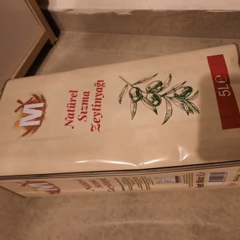 Ezilmiş Zeytinyağı Tenekesi Değiştirilmesi Talebi