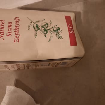 Ezilmiş Zeytinyağı Tenekesi Değiştirilmesi Talebi