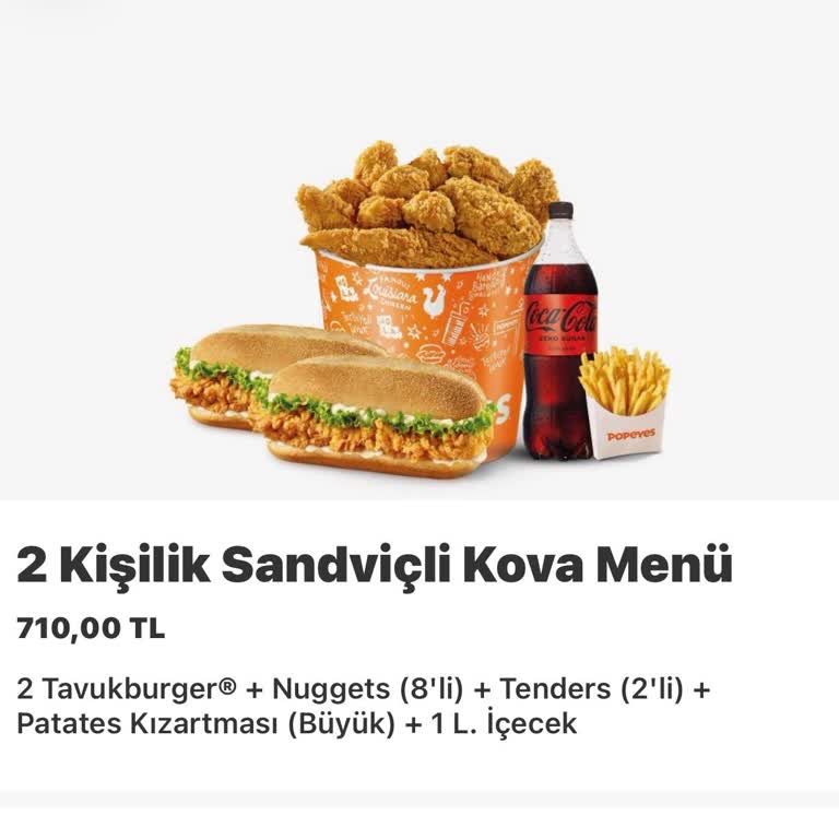 İzmir Urla Popeyes Şubesinde Eksik Hamburger Ve Kanat, Cevapsız Müşteri Hizmeti