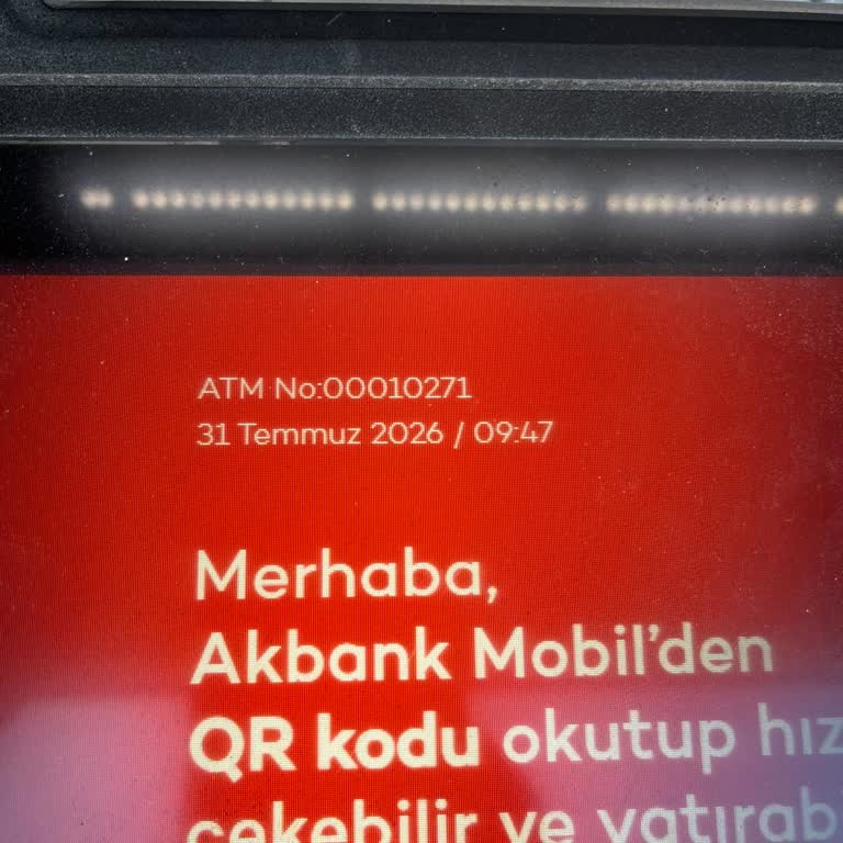 ATM'de QR Para Yatırma İşleminde Alınan 8000 TL İadesi İçin Acil Talep