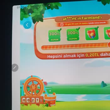 Temu Farmland Oyununda Günler Çifte Azaldı, 99. Seviyede Kaldım Ve Destek Yanıtı Yetersiz