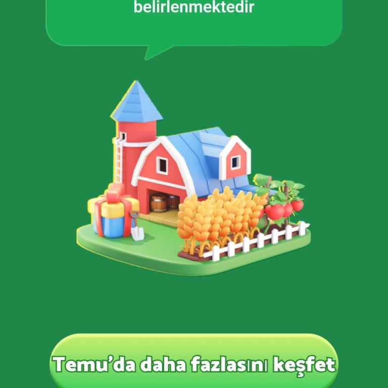 Temu Farmland Oyunu Açılmıyor, Hediyemi Talep Ediyorum