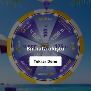 Getir Kazı Kazan Özelliğinde Sürekli Bir Hata Oluştu Uyarısı