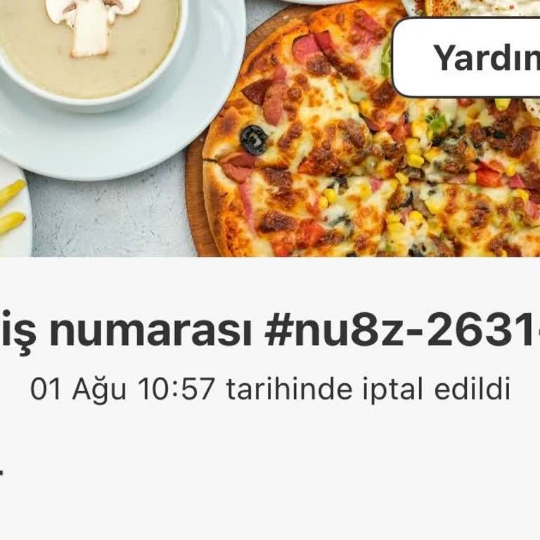 Yemeksepeti Kuponlu Siparişimin Restoran Tarafından Haksız İptali