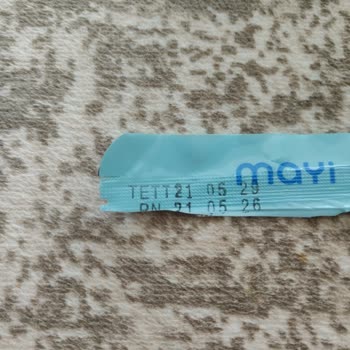 Mayi Tuzunda Taş Benzeri Sert Parçalar Bulundu Ve Ürün Değişimi Bekliyor