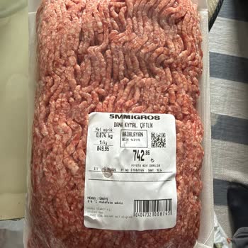 Çiğköftelik Kıyma Yerine Yağlı Normal Kıyma Gönderildi Ve 200 TL İade Edilmedi