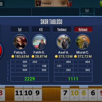 Okey 101 Plus oyununda hile şikayeti ve çip iadesi talebi
