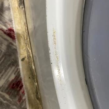 Samsung Markalı Çamaşır Makinesinde Boya Sızıntısı