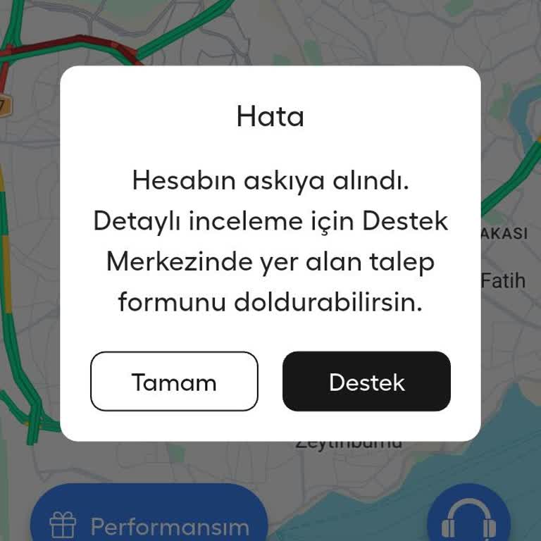 Satın Aldığım Haftalık Paket Sonrası Hesabım Anında Askıya Alındı Ve Desteğe Ulaşamadım