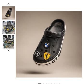 Crocs Terlikte Görseldekiyle Farklı Logo Ve Yazı Kullanımı