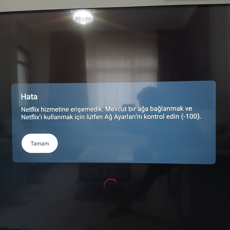 Yeni Dijitsu 55 DQ 40000 Televizyonda Netflix Bağlantı Sorunu Ve Çözüm Talebi