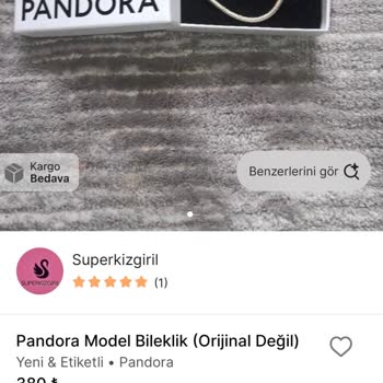 Pandora Bileklik Ölçüsü Yanlış, Satıcı İletişimi Engelledi Ve İade Talebi