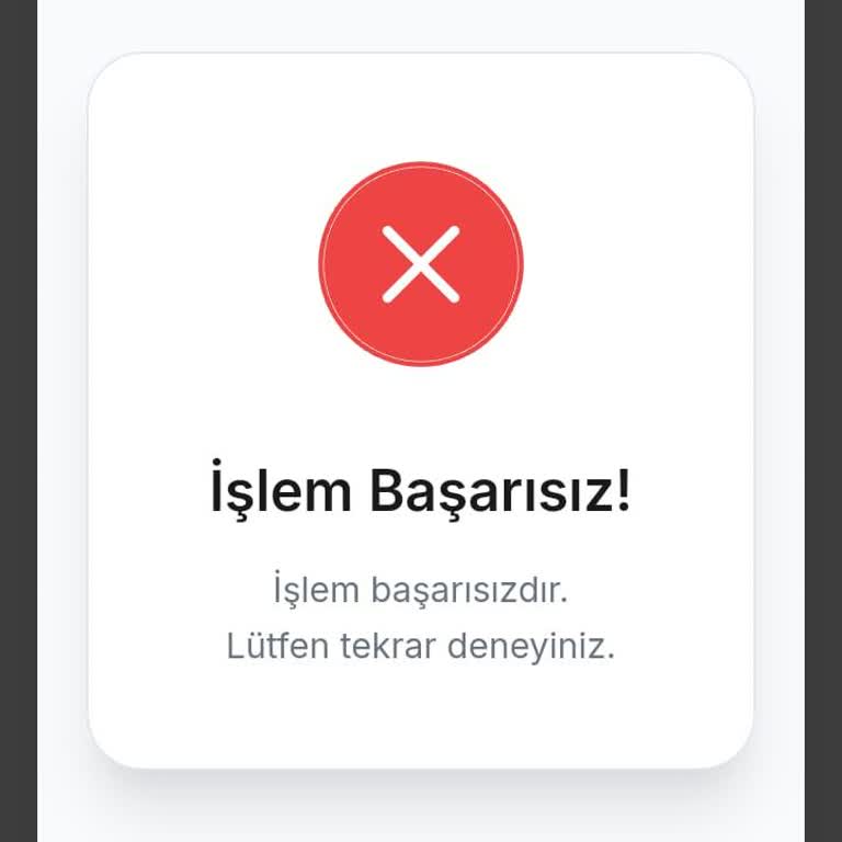 Troy Kartı Visa Olarak Görünmesi Ve 230.000 TL Tahsilatta Sürekli İşlem Başarısız Hatası