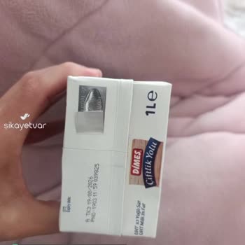 Dimes Sütün Kapağı Yok Ben Suçlandım!