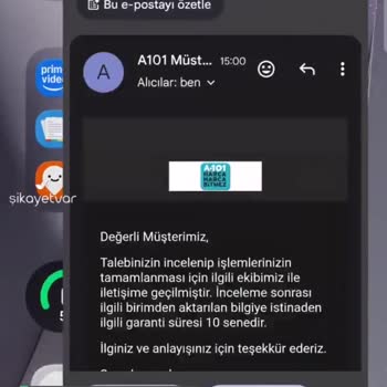 A101 Yanıltıcı Garanti Süresi İlanı Ve Mağduriyet