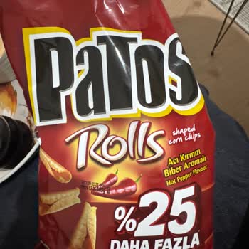 Patos Rolls Cipsinin Paket Görseli İle Gerçek Ürün Arasında Büyük Uyumsuzluk