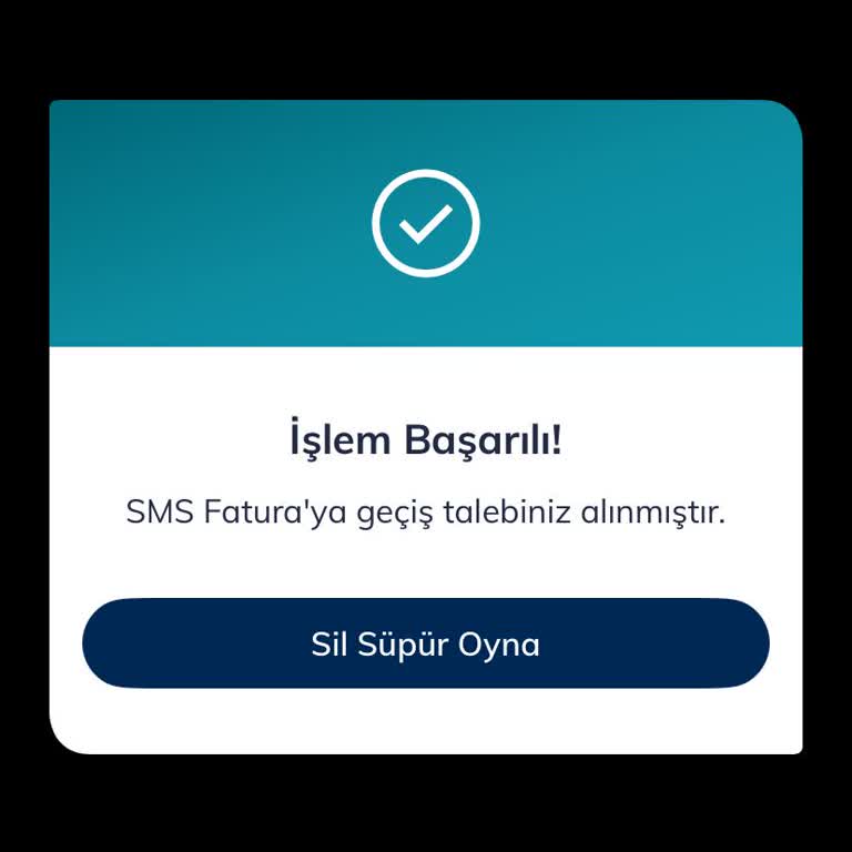 Fatura Tercihim Güncellenmedi Ve Sistem Hatası Oluşturdu