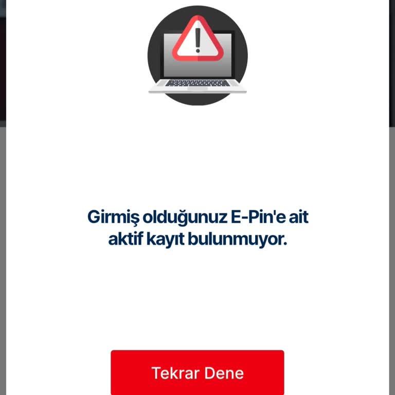 McAfee Promosyon Kodu Hatası Ve Ek İnternet Paketi Talebi