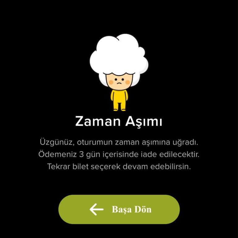 Ödeme Alındı, Bilet Kesilmedi Ve İade Yapılmadı