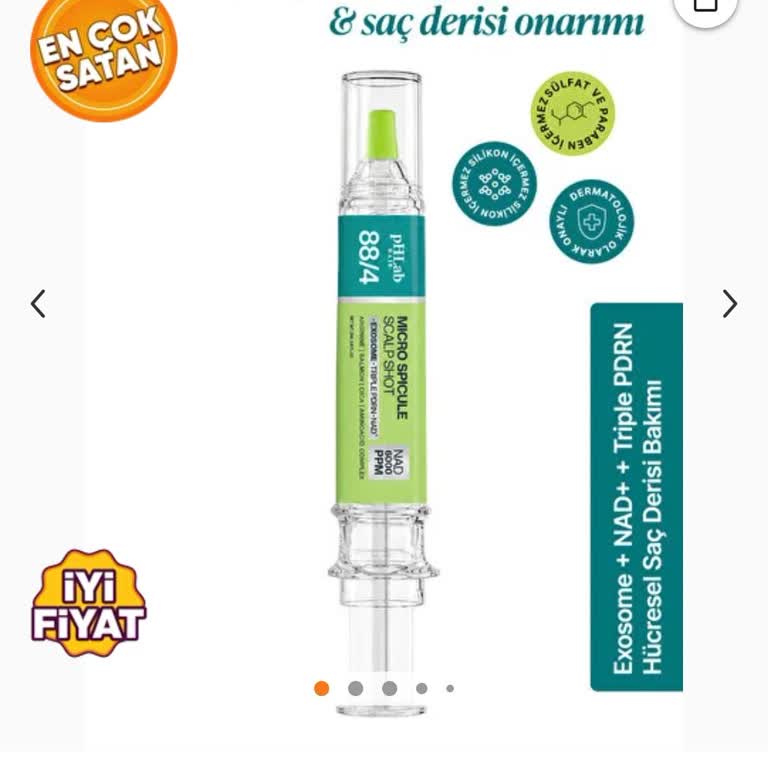 Saç Serumu Yetersiz Miktar Ve Etki Olmadan 3 Kullanımda Bitti, 899 TL İade Talebi