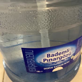 Bademli Pınargözü Damacananın Tadı Çeşme Suyundan Farksız