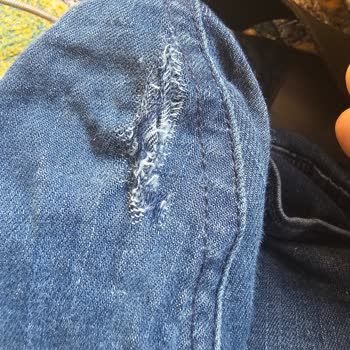 Koton Pantolonunda Üretim Hatası Ve Değişim Talebi