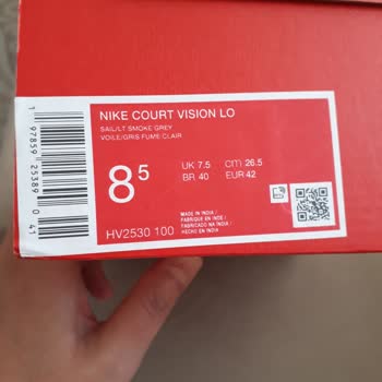 Nike Court Vision Lo Bağcık Boğazında Yırtılma Ve Reddedilen İade Talebi
