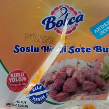 Etikette Belirtilen Kesim Yanıltıcı Hindi Sote But Doğranmamış