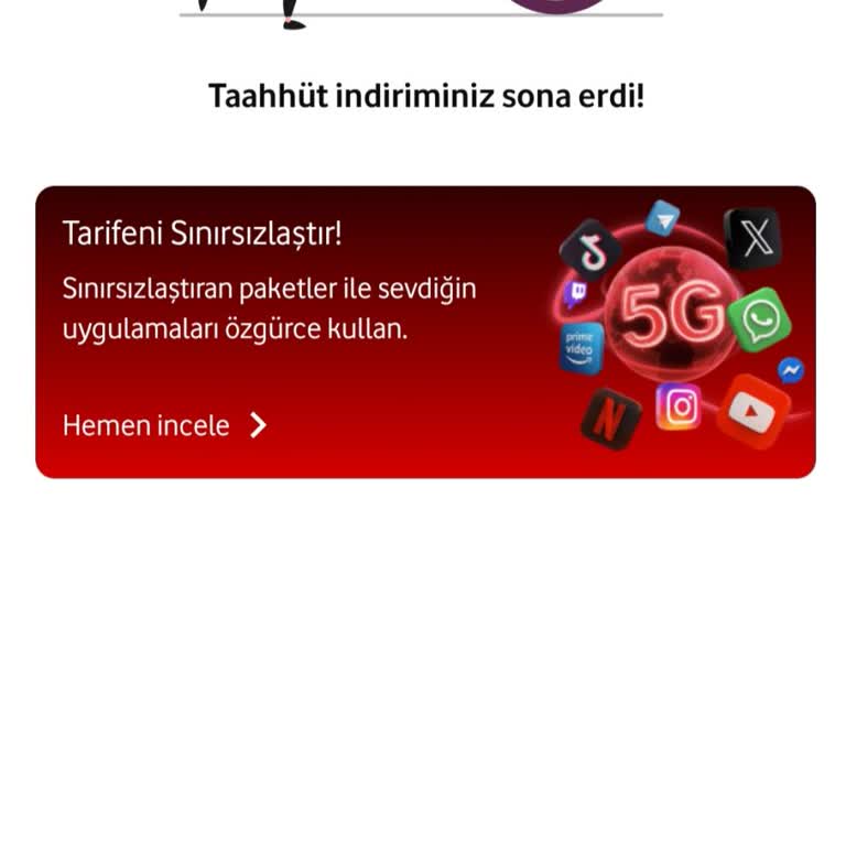 Yüksek Ücret Ve Eksik Teklifler Nedeniyle Tarife Değişikliği Talebi