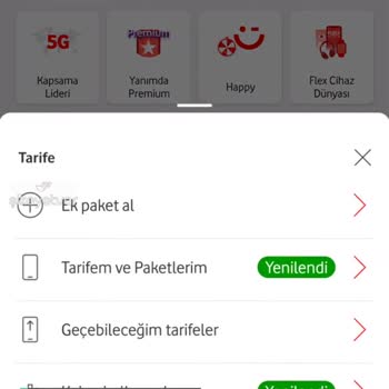 Vodafone Fatura Süre Sona Erdikten Sonraki Taahhüt Fiyatı