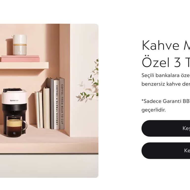 Nespresso Online Mağazada Miles&Smiles Kartı Kabul Edilmemesi Ve Taksit Kampanyası Kısıtlaması