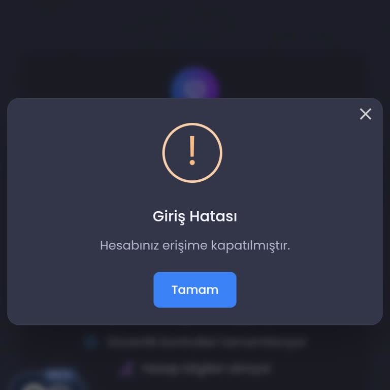 Ödenen 250 TL’ye Rağmen Hesabım Kapatıldı