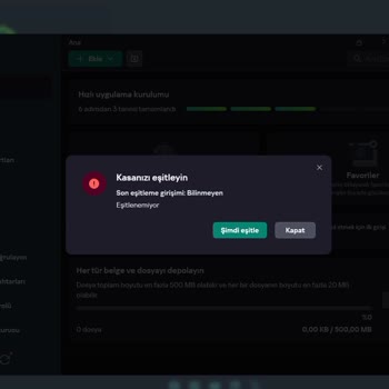 Kaspersky Premium Şifre Senkronizasyonu Hatası Tüm Verilerimi Sildi