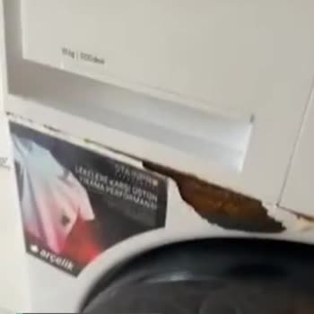 Arçelik Çamaşır Makinesi Paslandı
