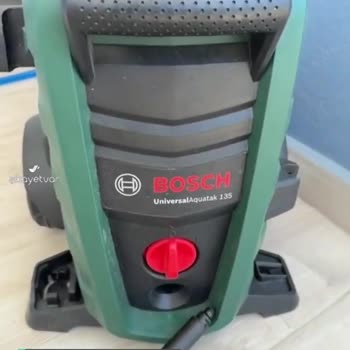 Bosch Aquatak 135 Basınçlı Su Makinesinin Su Girişi Çıktı!