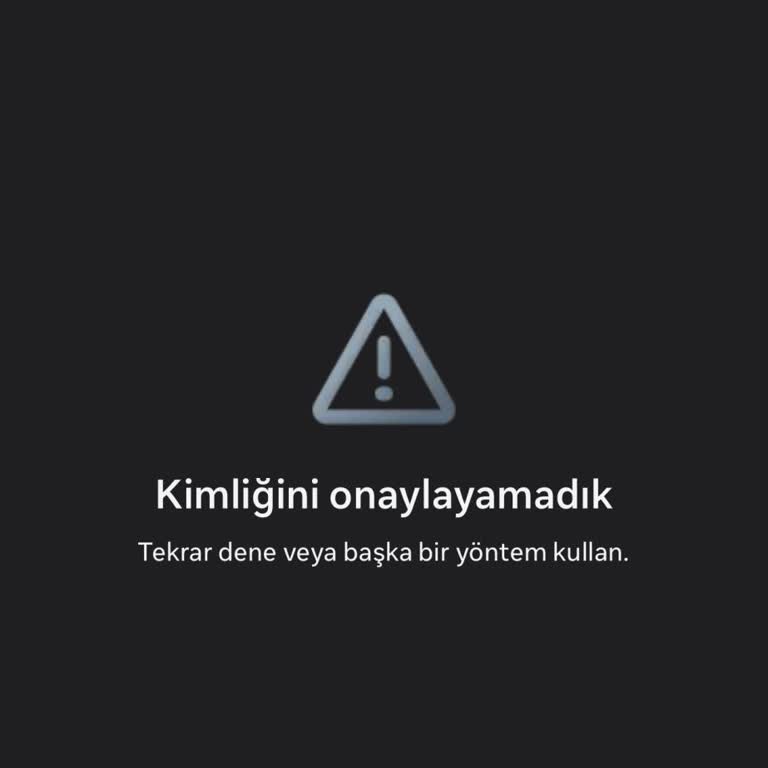 Video Selfie Doğrulama Hatası Nedeniyle Instagram Hesabına Erişilemiyor