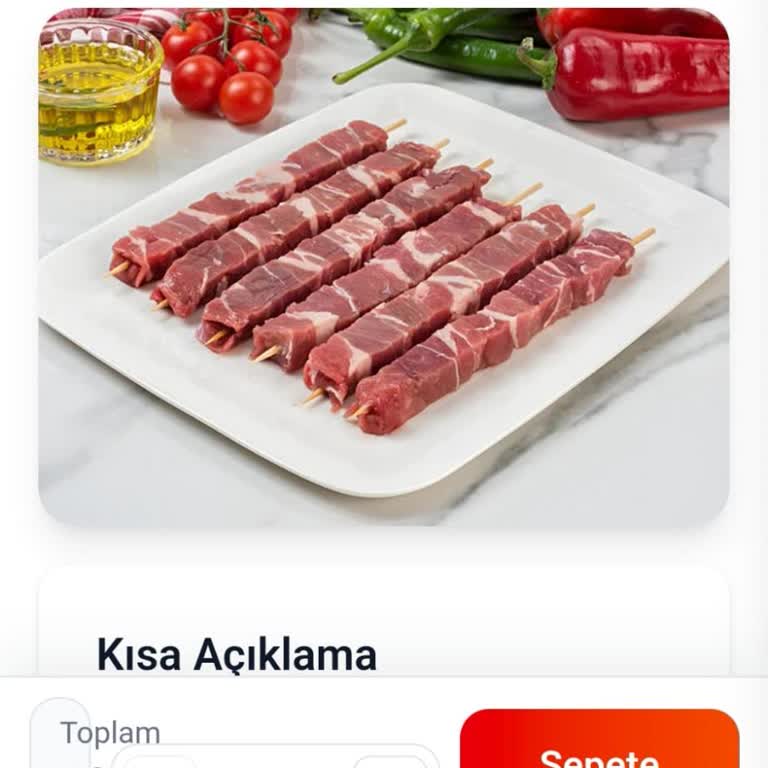 Görseldeki Kuzu Şiş İle Gelen Ürün Arasındaki Uyuşmazlık Ve İade Talebi