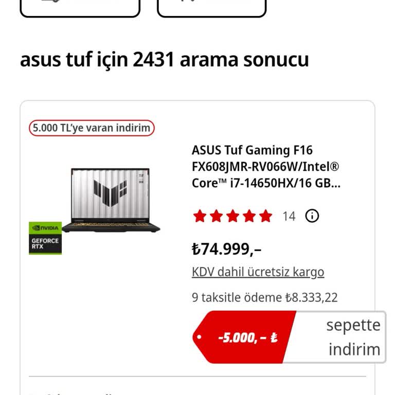 Media Markt’ta 25.000 TL Fiyat Farkı İadesi Ve Kutu Açık Laptop’un İadesi Reddi